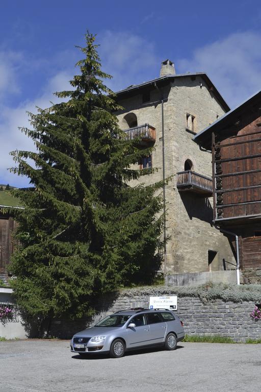 Hotel Alpina Lumbrein Rom bilde